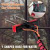 JYVDGGKKW 3.6-10.8M Water Fed Telescopic Brush, Water Fed Conservatory Roof Cleaner Telescopic Brush, Window Cleaning Pole Water Fed Telescopic Brush, Extendable Solar Panel Cleaning Brush ( view 2