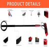 JYVDGGKKW Telescopic Glass Cleaning Gazebo Extendable Length 12ft-36ft Window Cleaning Tool Kit for Cleaning Solar Plates, Roofs, Truck Washing (Size: 36ft) view 2