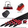 JYVDGGKKW Cleaning Kit Telescopic Brush3.6m-10.8m Window Cleaning Pole,Water Fed Pole Kit With Hose Spray,Extendable Solar Panel Water Spray Cleaning Brush Window Cleaner Kit, Safe and Clean view 3