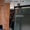 JYVDGGKKW 3.6-12m Window Cleaning Pole, Telescopic Window Cleaner Kit, Water/Hose Fed Pole, Window Cleaning Brush Equipment, Cleaning Photovoltaic and Solar Panels,39FT/12M view 2