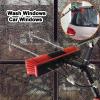 JYVDGGKKW 3.6-12m Window Cleaning Pole, Telescopic Window Cleaner Kit, Water/Hose Fed Pole, Window Cleaning Brush Equipment, Cleaning Photovoltaic and Solar Panels,39FT/12M view 3