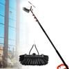 JYVDGGKKW Water Fed Pole Kit, Water Fed Pole Kit, 3-12m Window Cleaning Pole Water Fed Telescopic Brush/Extendable Cleaner Conservatory Roof Suitable for Photovoltaic Panel Cleaning Trucks w view 1