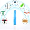 JYVDGGKKW Window Cleaning Pole, Water Fed Telescopic Brush, Extendable Solar Panel Water Spray Cleaning Brush Window Cleaner Kit (Color : 9m) view 4