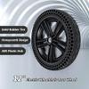 12 Inch Honeycomb Solid Wheel Assembly, 122.5 Electric Wheelchair Replacement Rear Wheels, ABS Plastic Hub, 1 Pair view 4