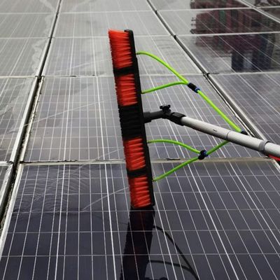 JYVDGGKKW 23ft Water Fed Telescopic Window Cleaning Pole Kit Solar Panel Extendable Extension Hose Squeegee Brush Tool for Window Cleaner 7m Extension Pole