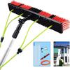 JYVDGGKKW 26 Foot Window Cleaning Water Fed Poles Solar Panel Cleaning Equipment Conservatory Roof Cleaner Brush 8m Pole 50cm Brush Head view 1