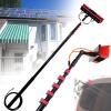 JYVDGGKKW Window Cleaning Equipment Water Fed Pole Kit Extendable Window Cleaner Solar Panel Cleaner Kit 18-36ft Window Cleaning Pole Multi Purpose Water Spray Brus view 1