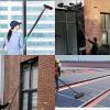 JYVDGGKKW Window Cleaning Equipment Water Fed Pole Kit Extendable Window Cleaner Solar Panel Cleaner Kit 18-36ft Window Cleaning Pole Multi Purpose Water Spray Brus view 4