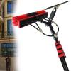 JYVDGGKKW Cleaning Kit Telescopic Brush12-36ft Water Fed Pole Kit Water Fed Telescopic Brush,Window Cleaning Brush Pole,Car Wash Brush,for Home and Commercial Window Solar Panel Cleaning,36F