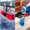 JYVDGGKKW Telescopic Cleaning Brush,Water-fed Brush W/Soap Dispenser,3.6-6M Window Cleaning Pole,Water Fed Telescopic Brush,Extendable Solar Panel Washing Equipmen (35cm Brush Head,3.6M) view 4