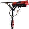JYVDGGKKW Telescopic Water Fed Window Cleaning Pole with Extendable Handle 36ft/11m Reach Multifunctional Car and Window Cleaning Brush view 1