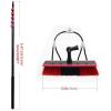 JYVDGGKKW Water Fed Telescopic Brush Window Cleaning Kit with Extension Pole Outdoor Window Cleaner,Solar Panel Cleaning System Extendable Telescopic Pole Water Fed Brush Spray Washer view 2