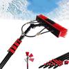 JYVDGGKKW Water Fed Pole Kit, Water Fed Pole Kit, 12-36ft Length Water Fed Brush w/180 Rotatable Brush Head, Water Fed Cleaning System, Outdoor Window Cleaner Hose for Window Glass Extendab view 1