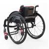 1 Pair 24 Inch Inflatable Rear Wheels for Sports Wheelchair, 241(25-540) Polyurethane Wheel, Aluminum Hub, 0.5in(1/2") Bearing view 2