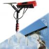 JYVDGGKKW Telescopic Solar Panel Cleaner Pole 7.2M Water Fed with Squeegee and Brush 35CM Head Window Cleaning Tool view 1