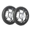 1 Pair 12 1/22 1/4 Electric Wheelchair Replacement Wheels, 12 Inch Wheelchair Rear Wheels Assembly, (57-203) Inflatable Tires view 1