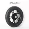 1 Pair 12 1/22 1/4 Electric Wheelchair Replacement Wheels, 12 Inch Wheelchair Rear Wheels Assembly, (57-203) Inflatable Tires view 2