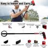 JYVDGGKKW Window Cleaning Pole, Water Fed Pole Kit with Hose Spray, 6-12m Water Fed Telescopic Brush,Solar Panel Cleaning Equipment for Cleaner Outdoor Window,55cmbrush-36FT/10.8M view 2
