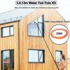 JYVDGGKKW Window Cleaning Pole, Water Fed Pole Kit with Hose Spray, 6-12m Water Fed Telescopic Brush,Solar Panel Cleaning Equipment for Cleaner Outdoor Window,55cmbrush-36FT/10.8M view 4