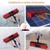 JYVDGGKKW Extendable Window Cleaning Pole Kit Professional Window Conservatory Roof and Solar Panel Cleaning Brush Long Pole Included view 4