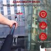 JYVDGGKKW Water Fed Pole Kit, Window Cleaning Brush Equipment - 270 Rotatable Brush Head Telescopic Cleaning Brush Outdoor Window Glass Solar Panel (36FT/10.8M) view 2
