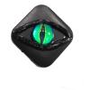 Contact Lens Cases, Halloween Scary Eye Personality Contact Storage Box, with Mirror, Tweezers & Suction Stick,No Contain Contact Lens,Travel Portable Lens Organizer BoxD (Green) view 1