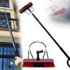 JYVDGGKKW Water Fed Pole Kit, Water Fed Pole Kit, 12-39ft Length Water Fed Brush with 180 Rotatable Brush Head, Water Fed Cleaning System, Outdoor Window Cleaner Hose, Cleaning Tool for Win view 1