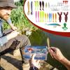 Fishing Advent Calendar - Fishing Lure Advent Calendar 2024 | Christmas Countdown Advent Calendar Advent Fishing Calendar 2024 for Valentine's Day, Thanksgiving, Christmas view 3