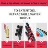 JYVDGGKKW 6m Aluminum Alloy Material Telescopic Pole High-altitude Photovoltaic Panel Cleaning Tool Commercial Window Cleaning Kit Water Fed Cleaning System more Convenient/safer view 4