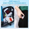 Baderke 3 Pcs Pocket Travel Sharps Disposal Container, 80ml Sharps Container Small Needle Disposal Portable Biohazard Syringe Container for Home Travel Diabetic Supplies (Clear) view 4