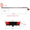 JYVDGGKKW Extension Cleaning Pole 3.6M-9M Waterfed Telescopic Pole System for Photovoltaic Panel Cleaning Trucks Windows Window Glass Wall view 2