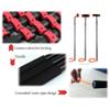 JYVDGGKKW Extension Cleaning Pole 3.6M-9M Waterfed Telescopic Pole System for Photovoltaic Panel Cleaning Trucks Windows Window Glass Wall view 3