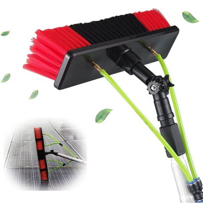 JYVDGGKKW Solar Panel Cleaner Window Cleaning Pole Kit Extendable Pole for Exterior Window Washing Photovoltaic and Conservatory Roof Cleaning Mobile Windows Brush Kit