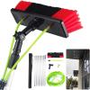 JYVDGGKKW Cleaning Brush 6M Window Cleaning Pole, Water/Hose Fed Pole,Cleaning Brush Equipment, Window Cleaning Brush Equipment, Cleaning Photovoltaic And Solar Panels Conservatory Roof Clea view 1