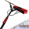 JYVDGGKKW Water Fed Pole Kit, Water Fed Pole Kit Professional, Solar Panel Window Cleaner with Squeegee & Telescopic Brush for Truck Caravan, Window Glass Cleaning Kit, Washer Spray Washing view 1
