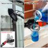 JYVDGGKKW 3.6-10.8 M Telescopic Water Fed Cleaning Brush, Window Cleaning Pole,Gutter Cleaning Brush Roofing,Solar Panels, Window, Trucks, Car Cleaning Brush (5.4M) view 3