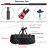 JYVDGGKKW 3.6-10.8 M Telescopic Water Fed Cleaning Brush, Window Cleaning Pole,Gutter Cleaning Brush Roofing,Solar Panels, Window, Trucks, Car Cleaning Brush (5.4M) view 4