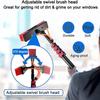 JYVDGGKKW Water Fed Pole Kit, Water Fed Telescopic Brush, Window Cleaning Pole Washing Kit for Cleaning Photovoltaic, Solar Panels and Other Cleaning Activities(20FT/6M) view 4