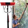 JYVDGGKKW Water Fed Pole Kit, Water Fed Pole Kit Window Cleaning Pole 12-36ft Water Fed Telescopic Brush/Extendable Cleaner Conservatory Roof Suitable for Photovoltaic Panel Cleaning Trucks( view 1