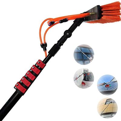 JYVDGGKKW Window Cleaning Pole/Water Fed Telescopic Brush/Extendable Cleaner Conservatory Roof Suitable For Photovoltaic Panel CleaningTrucks Windows