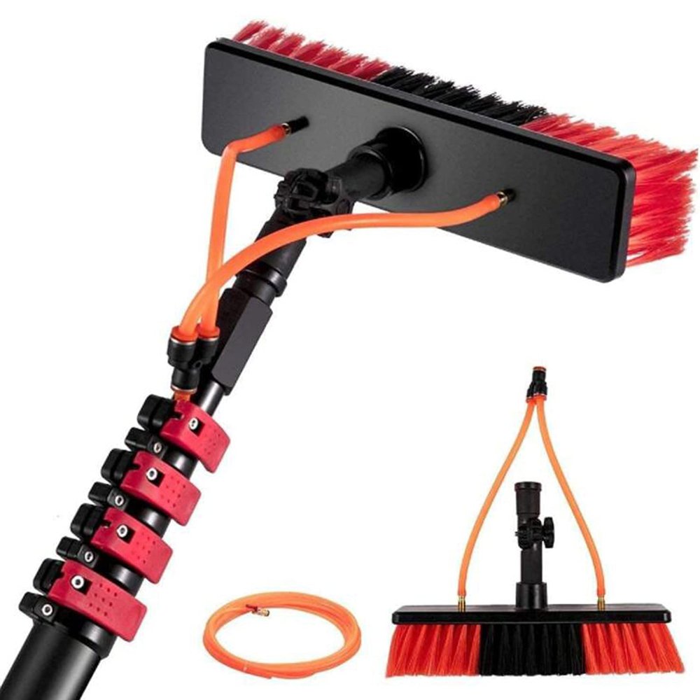 JYVDGGKKW 5.4-meter Solar Panel Cleaning Tools commercial Window Cleaning Kit window Cleaning Pole for Household Workers Photovoltaic Panel Assembly Cleaning Equipment