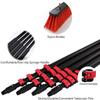 JYVDGGKKW Water Fed Pole Kit, Water Fed Pole Kit, Window Cleaning Pole, Telescopic Brush Window Clean Water Brush Window Cleaner Kit Cleaning Photovoltaic(24FT/7.2M) view 4