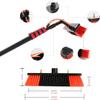 JYVDGGKKW Water Fed Pole Kit, Water Fed Pole Kit, Window Cleaning Pole, Water Fed Telescopic Brush Photovoltaic Panel Cleaning Tool Brush Head For Cleaning Photovoltaic And Solar Panels(12FT view 4