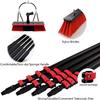 JYVDGGKKW Telescopic Water Fed Pole Kit for Window Cleaning 3.6 11M Extendable Brush for Photovoltaic Panel Cleaning and Outdoor Window Cleaning Trucks view 3