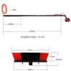 JYVDGGKKW Telescopic Water Fed Pole Kit for Window Cleaning 3.6 11M Extendable Brush for Photovoltaic Panel Cleaning and Outdoor Window Cleaning Trucks view 4