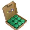 Christmas Luxury Assorted Fruit Flavour Fondant Dark Chocolates Creams with Box - 20 Assorted Dark Chocolates | Perfect for Christmas (20, Coffee) view 1
