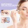 VG VOGCREST Eyebrow Facial Trimmer: 2 in1 Rechargeable Facial Hair Removal and Eyebrow Shaver - Face Lips Body Painless Facial Razor with Built-in LED Light (Purple) view 4