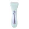 Huudngeje 2in1 Electric Bikini Trimmer for Women Electric Shaver Wet/Dry Shaver for Hair Removal from Pubic Area Face Legs Blue view 1