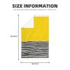(Mustard Yellow and Black Print) Kitchen Towels,Absorbent Dish Towels for Kitchen,Soft Dish Cloth for Home,Multi-Purpose Dishcloths for Household Cleaning and Drying,16 X 26 view 3