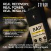 High Protein Energy Bars by Styrkr - 15g of Protein & 45g of Carbs - Pack of 12 Rice Bars - Lemon Drizzle Flavour - Approved by Endurance Athletes for Cycling & Running - BAR+ 12x Pack view 3